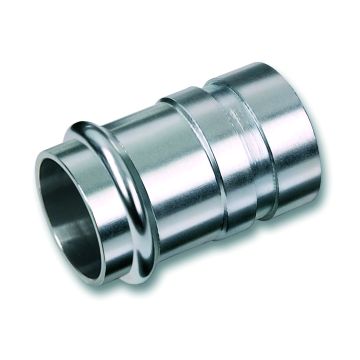 Pressfitting V-Kontur Übergangsstück mit Nut