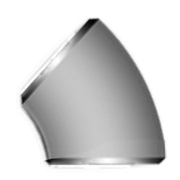 Geschweißte Rohrbogen 45° EN 10253-4 BA 3